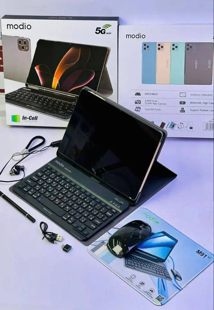 Tablette Modio M91 2 Sim 5G + Wifi 12Gb Ram / 512Gb Memoire 10.95 Pouces Safero Tablette Modio M91 2 Sim 5G + Wifi 12Gb Ram / 512Gb Memoire 10.95 Pouces