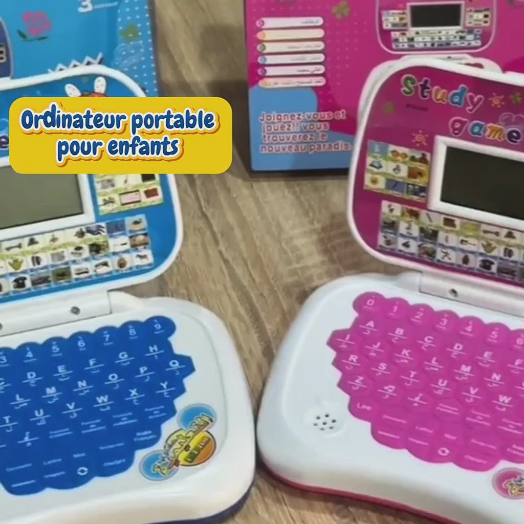 Ordinateur Portable pour Enfants Français et Arabe
