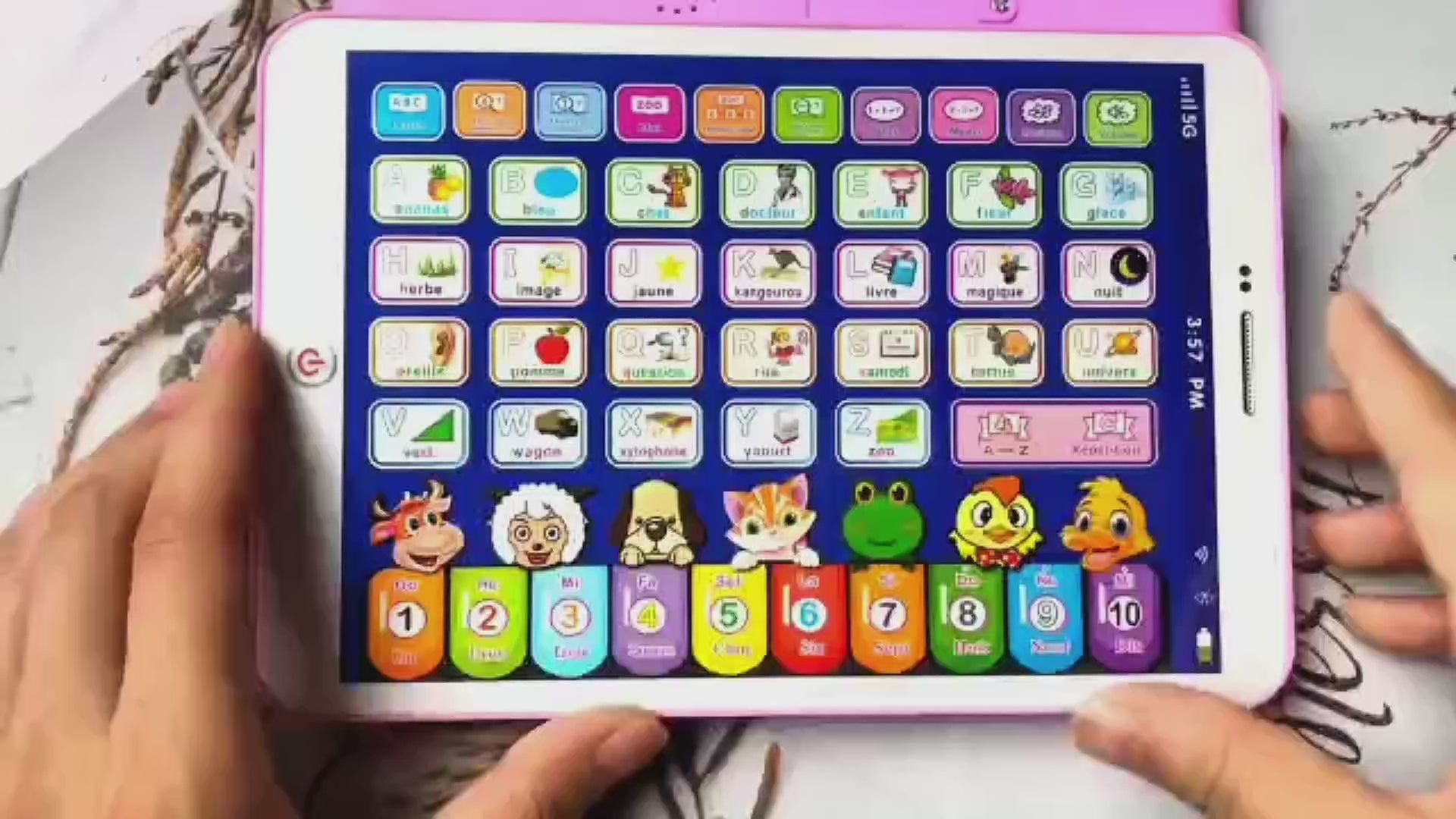 Tablette d'Apprentissage pour Enfants+ 3 ans