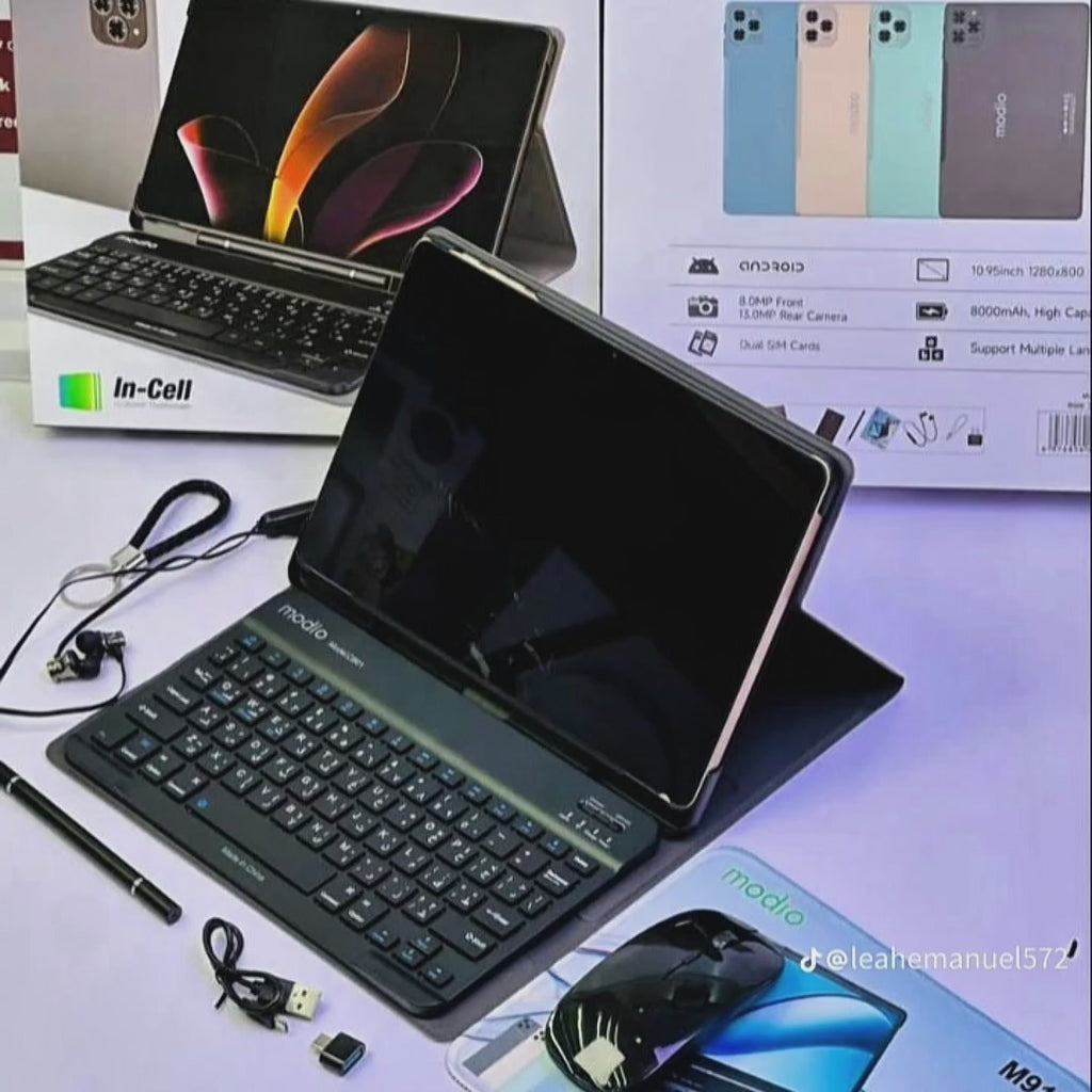 Tablette Modio M91 2 Sim 5G + Wifi 12Gb Ram / 512Gb Memoire 10.95 Pouces
