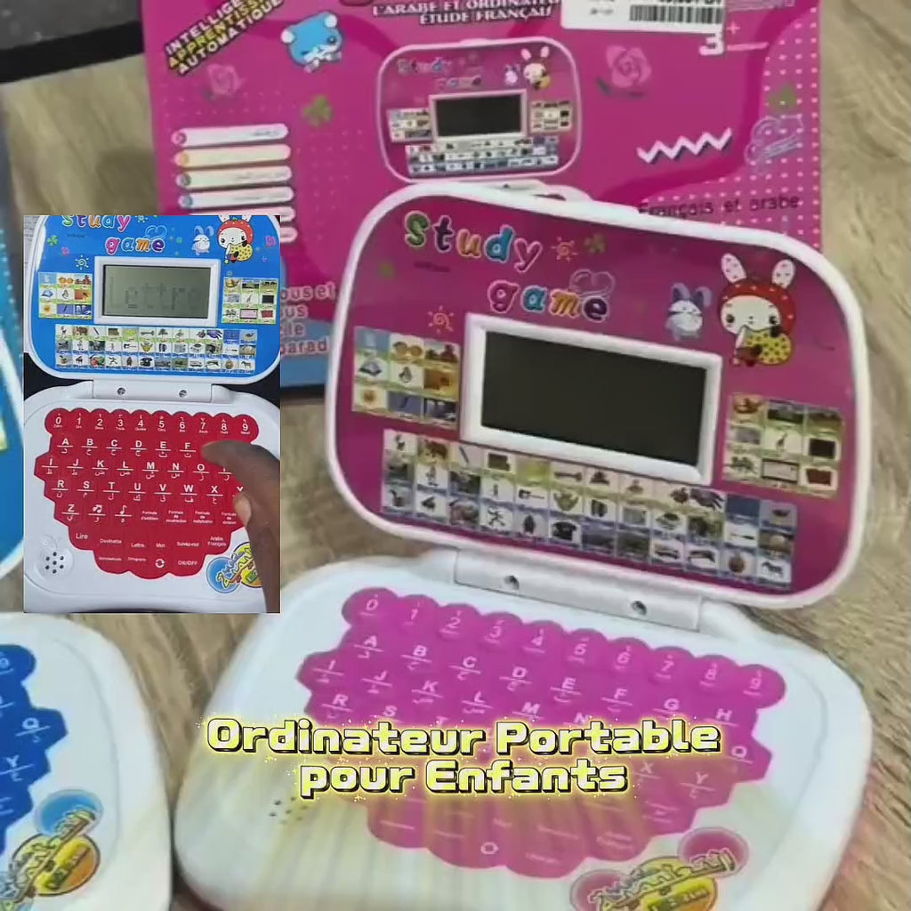 Ordinateur Portable pour Enfants Français et Arabe