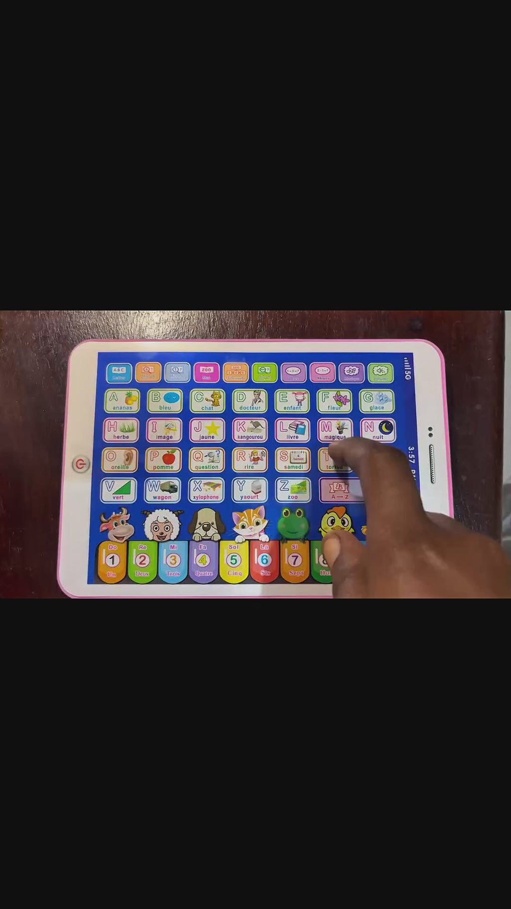 Tablette d'Apprentissage pour Enfants+ 3 ans