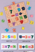 6 Tableaux Puzzle d'apprentissage Alphabet, Chiffres, Mots, Opérations...