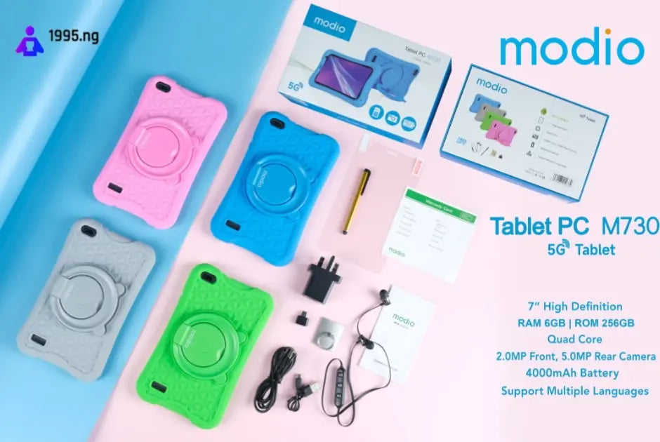 Tablette PC modio M730 Ram 6 Go Rom 256 Go 7 pouces Safero Tablette PC modio M730 Ram 6 Go Rom 256 Go 7 pouces