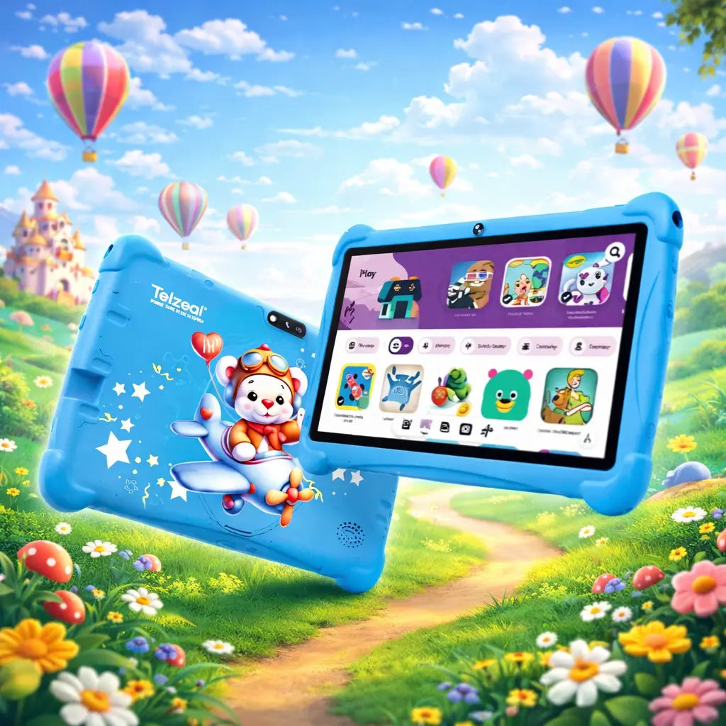 Tablette éducative Telzeal P602 HD 7 pouces - 4 Go RAM - 128 Go Safero Tablette éducative Telzeal P602 HD 7 pouces - 4 Go RAM - 128 Go